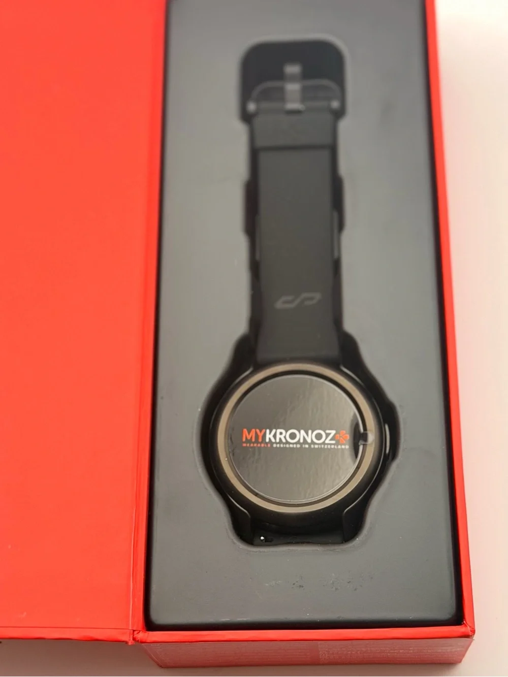 MyKronoz ZeRound3 Smartwatch with Heart Rate Monitoring Steps Watch, New